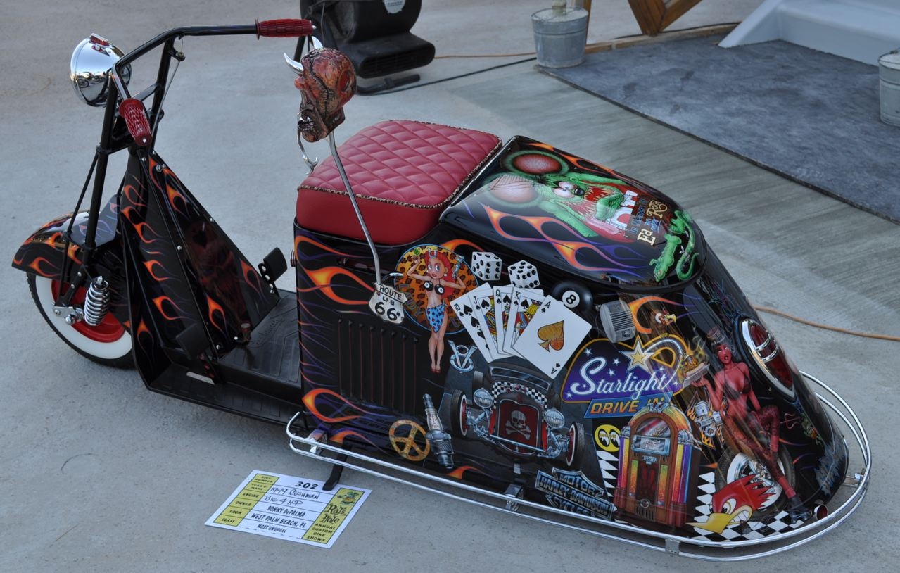 Kustom♛King Low Scooter