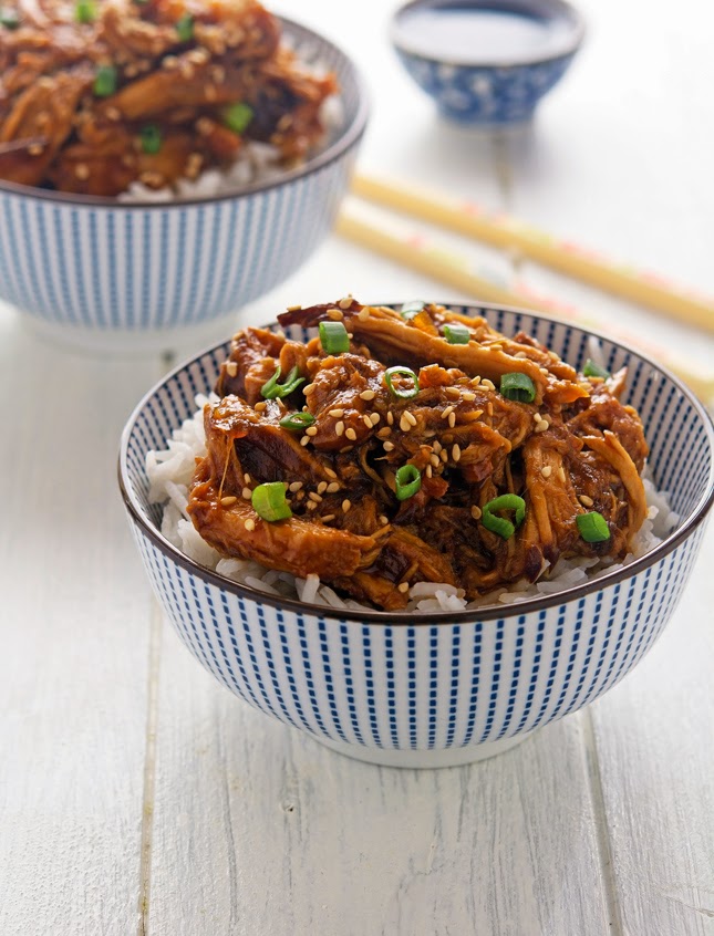 Crock-Pot Honey Sesame Pulled Pork Crock-Pot Honey Sesame Pulled Pork