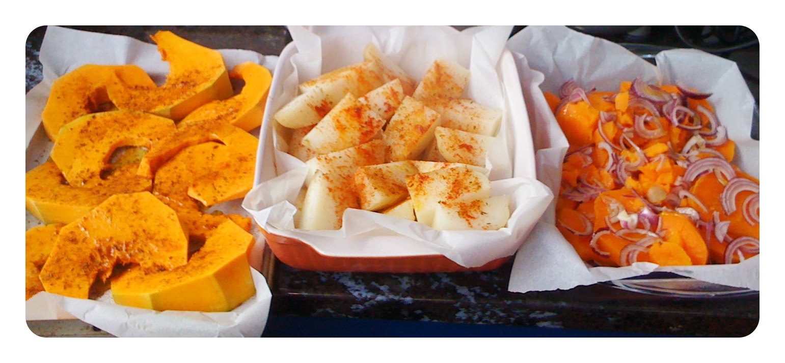 Vegan Recipes Roasted Veggies with spices or balsamic vinegar