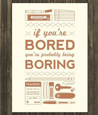 If You're Bored | www.SpicyPinkInspirations.com