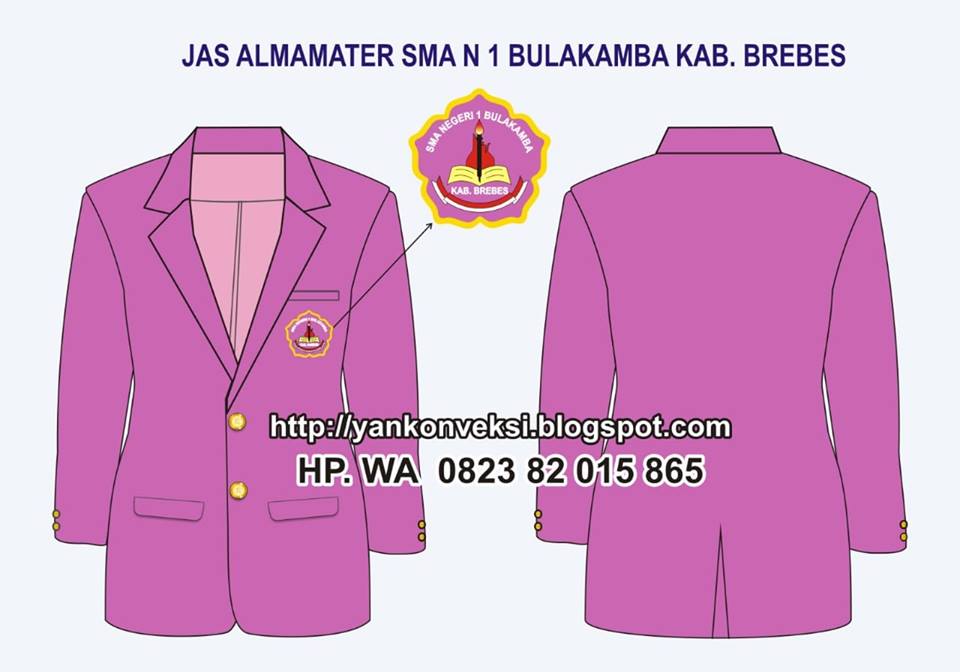 JAKET ALMAMATER OSIS