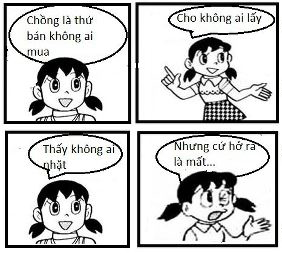 Đôrêmon chế - chồng là thứ bán không ai mua...