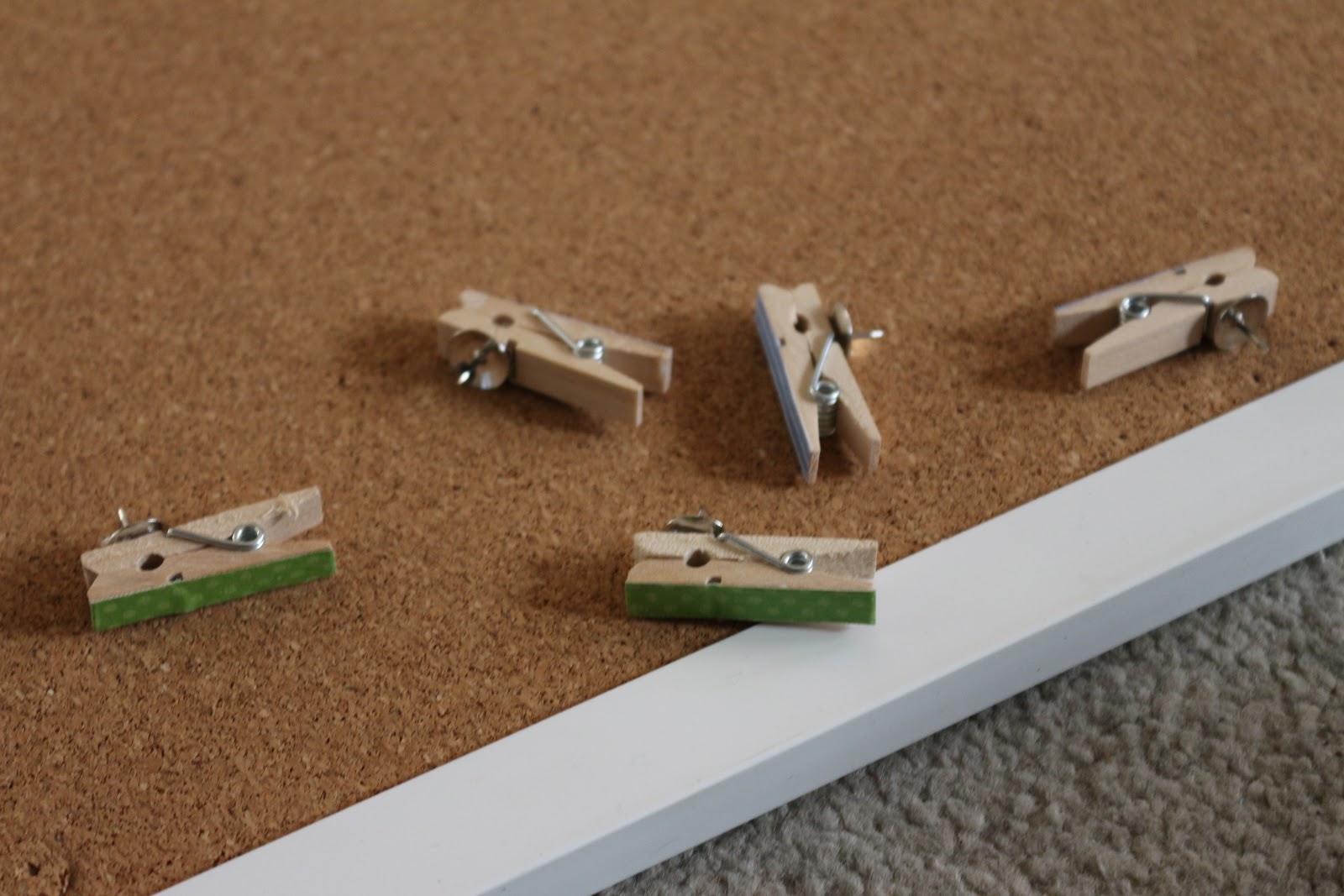 Living the Crafty Life Thumbtack Mini Clothespins