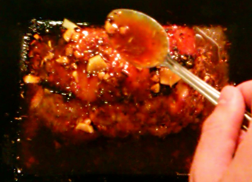 Massive Food Baby Juicy Pork Shoulder Joint with Tasty Marinade and