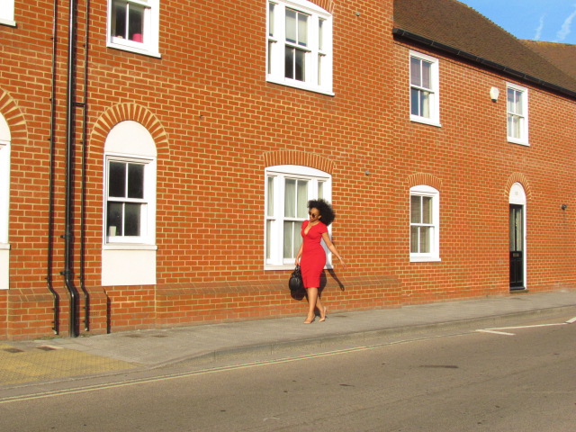 Lady in Red | The Chameleon Blogger