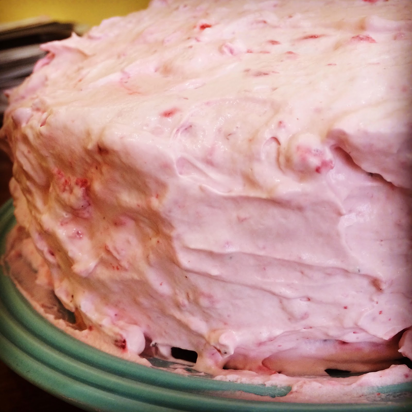 One Moist Bundt Devil's Food Cake with Raspberry Whipped Cream