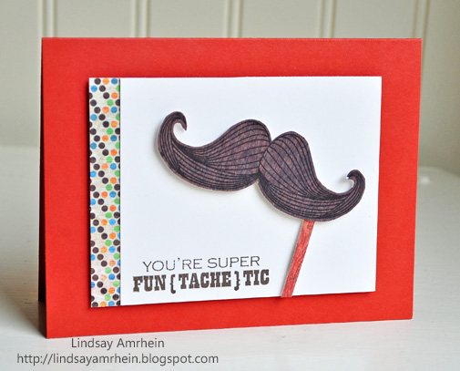 Mustache Card