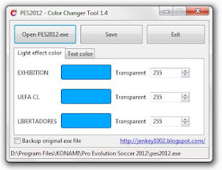 Color Changer Tool 1.4 pes 2012