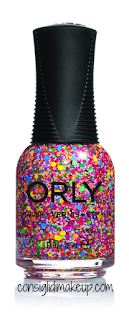 turn it up orly in the mix glitter multicolor