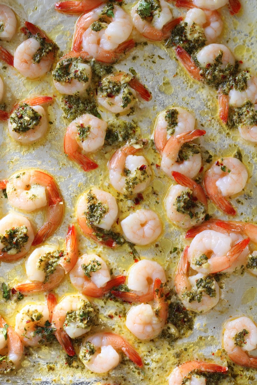 Dalia's Delights Spicy Lemon Garlic Shrimp