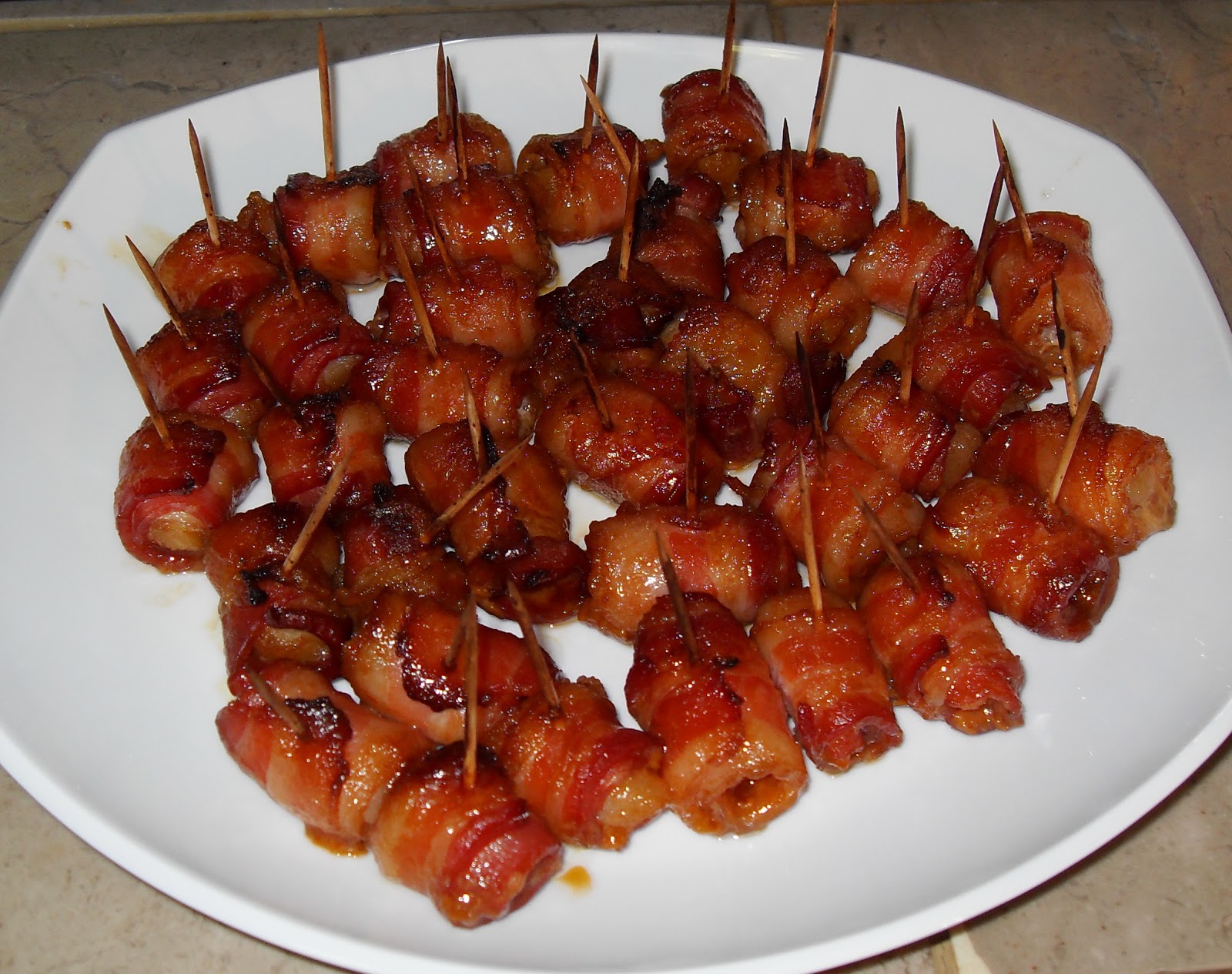 Marissa Says... A Lifestyle Blog Bacon wrapped water chestnuts