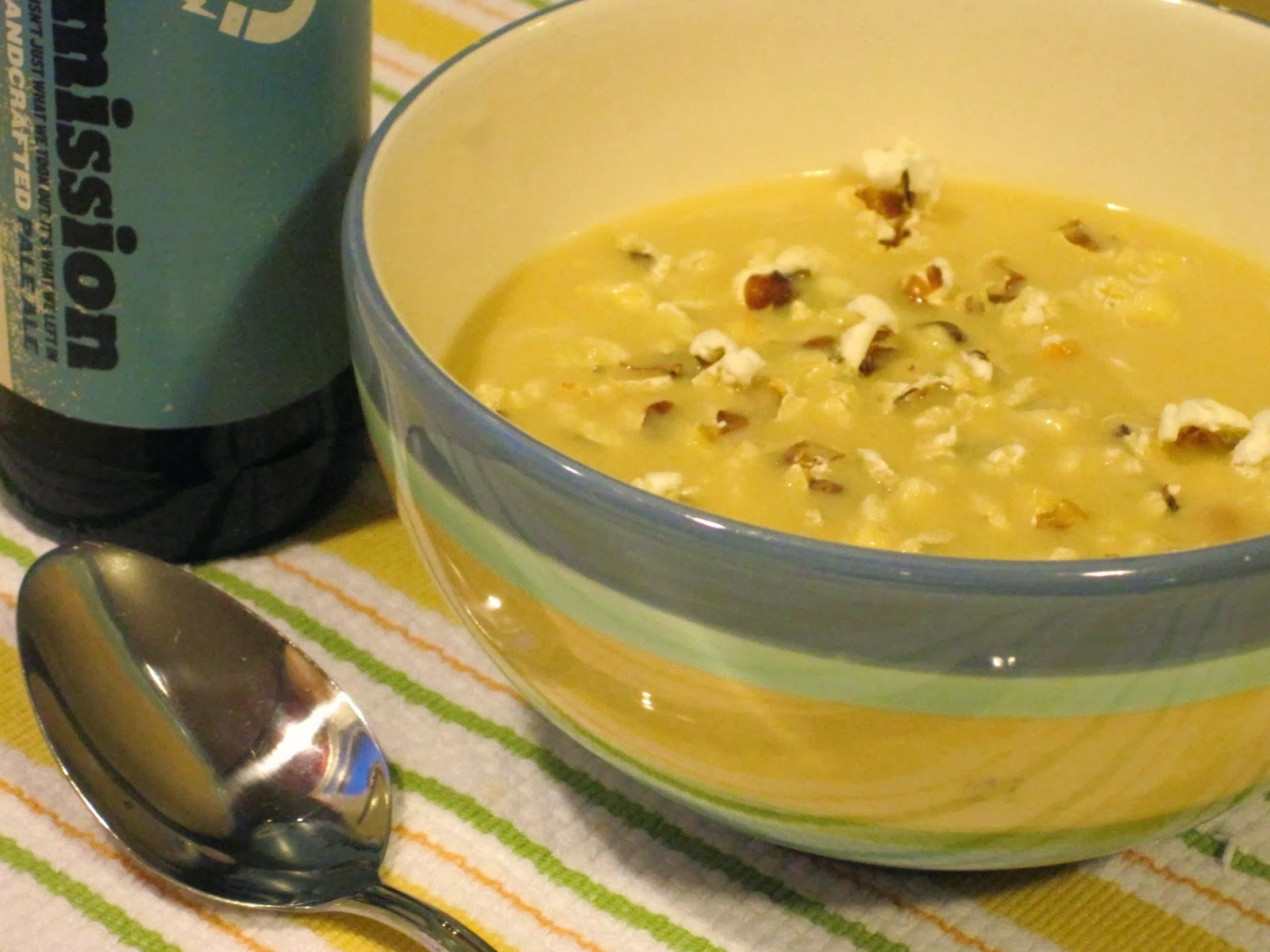 A Nickel's Worth of News Super Bowl Week GF Beer Cheese Soup