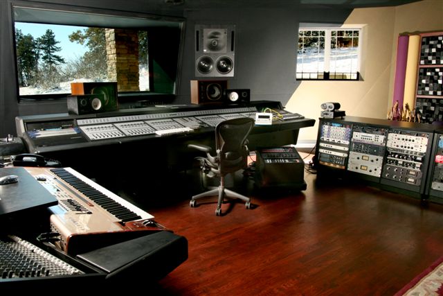 fancy recording studio