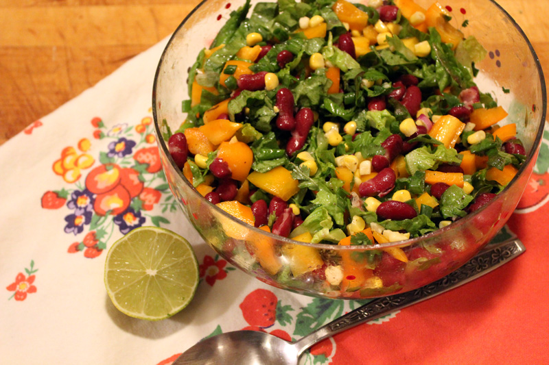 Vegan Eats and Treats! Mommy's Mexican Bean Salad