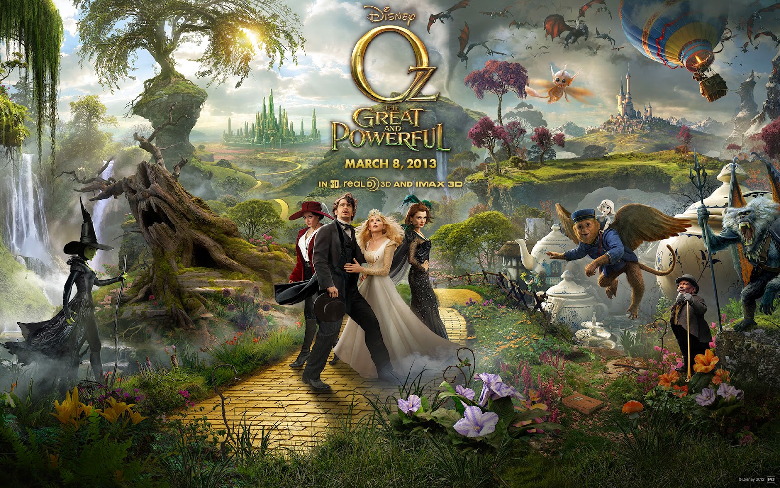 Watch Online Movie Watch Online Oz The great and Powerful Free