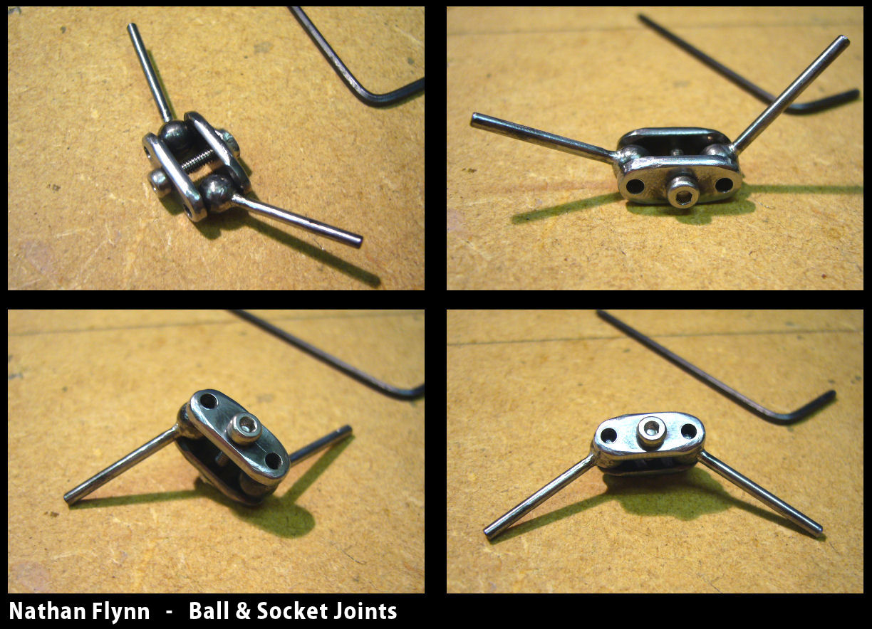 Nathan Flynn Ball & Socket Armature Double Ball Joint
