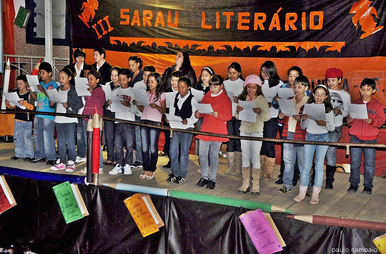 PONTO QUELUZ DE CUTLURA: "SARAU LITERÁRIO - CULTURA E EDUCAÇÃO NO