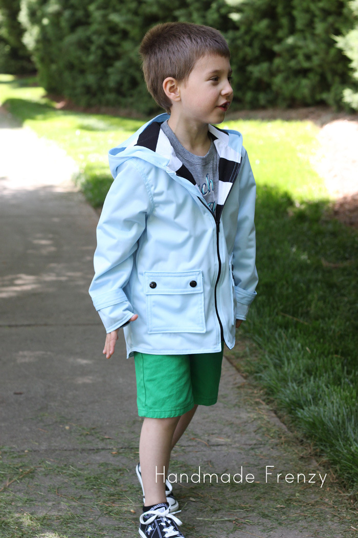 Spring Showers Jacket Pattern Tour & Tips On Sewing With PUL