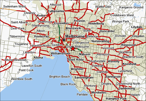 melbourne map suburb suburbs australia maps cbd areas term note use eastern