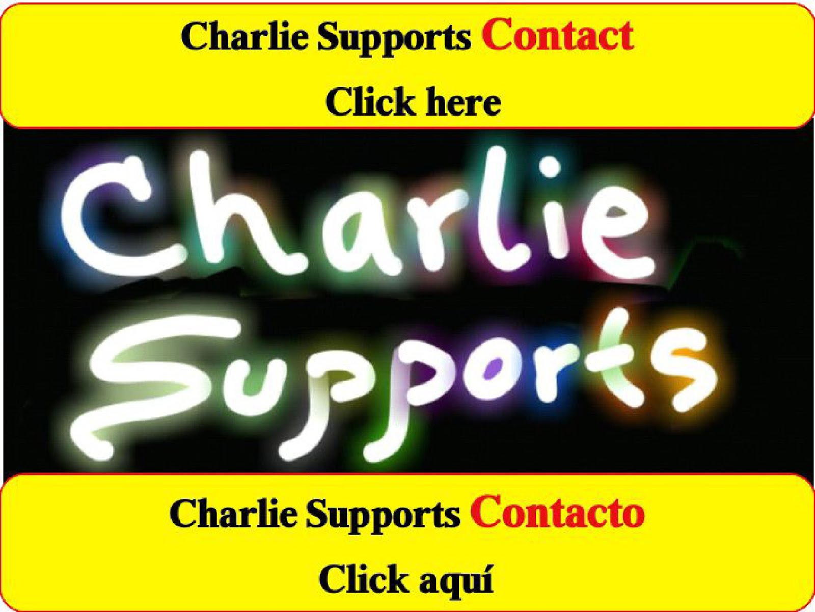 Charlie Supports Contact here: esttufacil@esttufacil.com