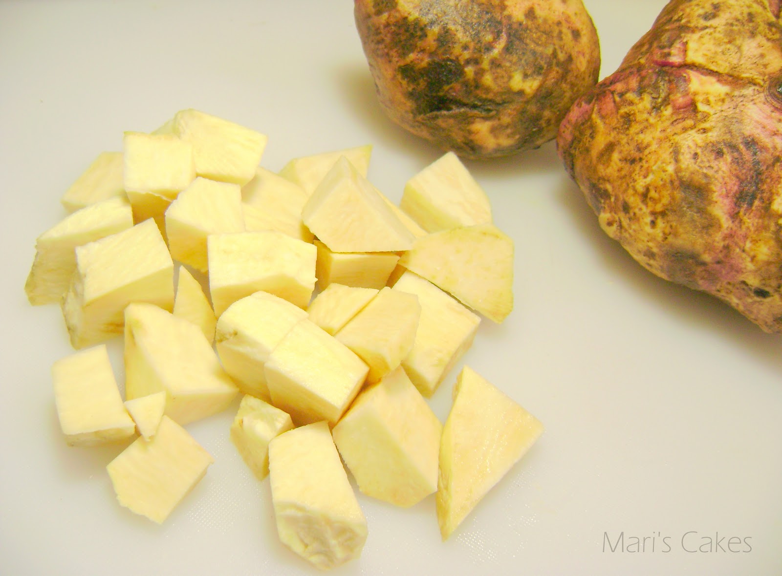 Boniato Pudding, Jalea de Batata Mari's Cakes (English)