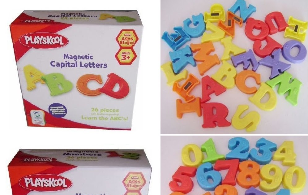 playskool magnetic letters