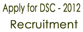 DSC Online Application 2012