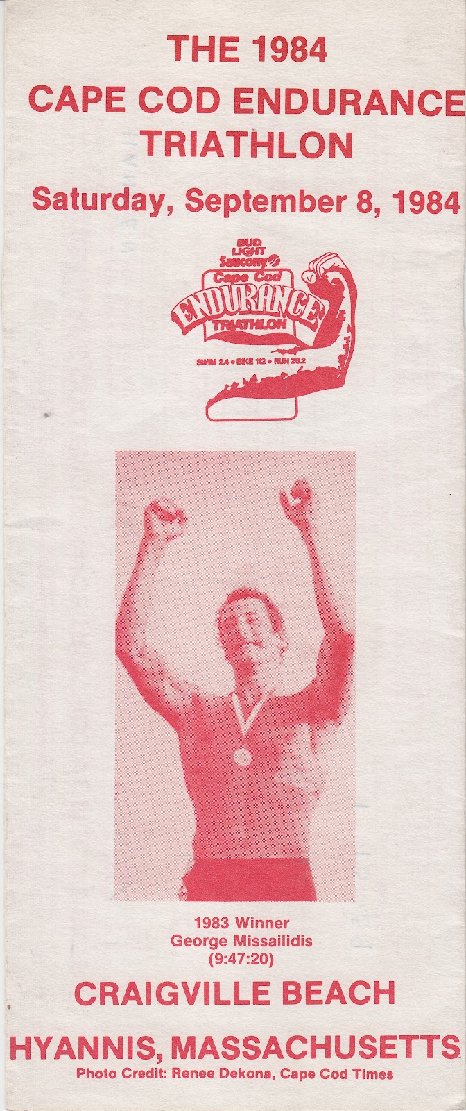 Recover Your Stride 1984 Cape Cod Endurance Triathlon