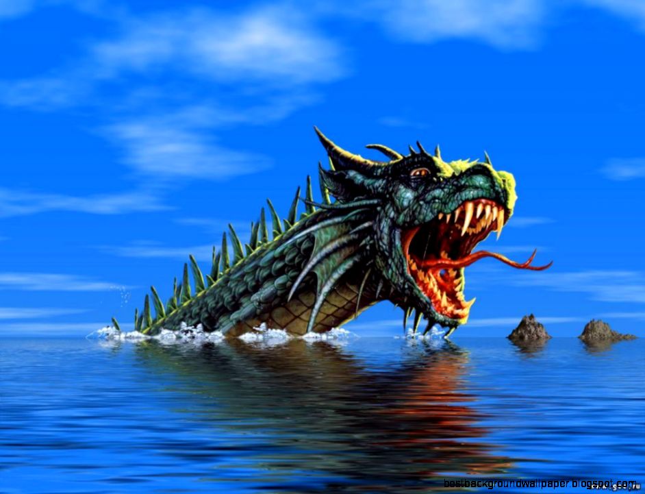 Water Dragon Sea Monster Water Dragon Sea Monster