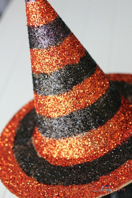 Easy Glitter Witch Hat