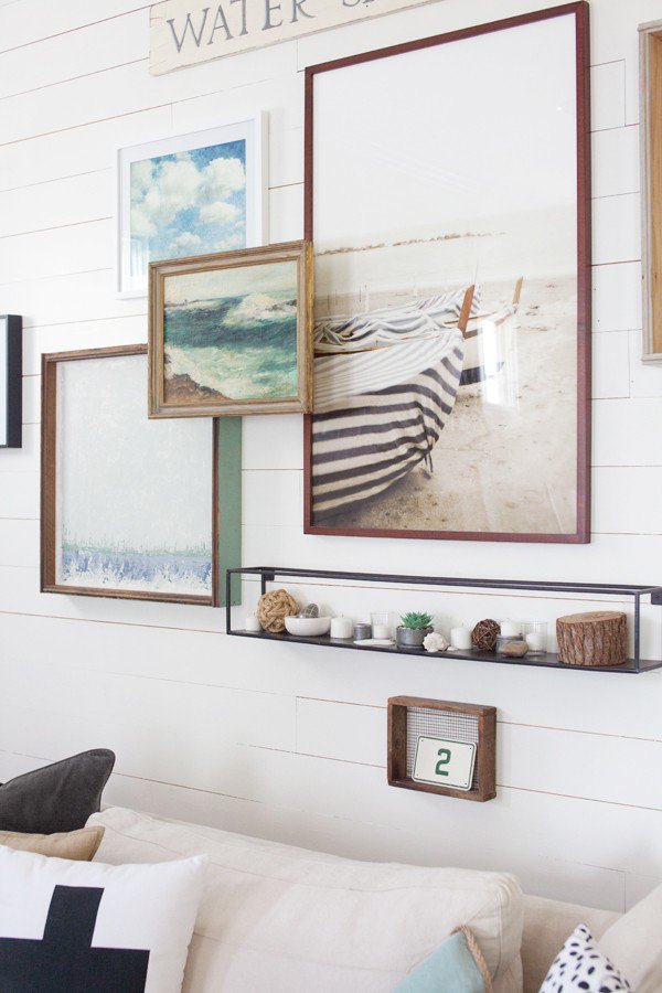 All Sorts Of Ricci Diy Layered Gallery Wall Via The Lettered Cottage