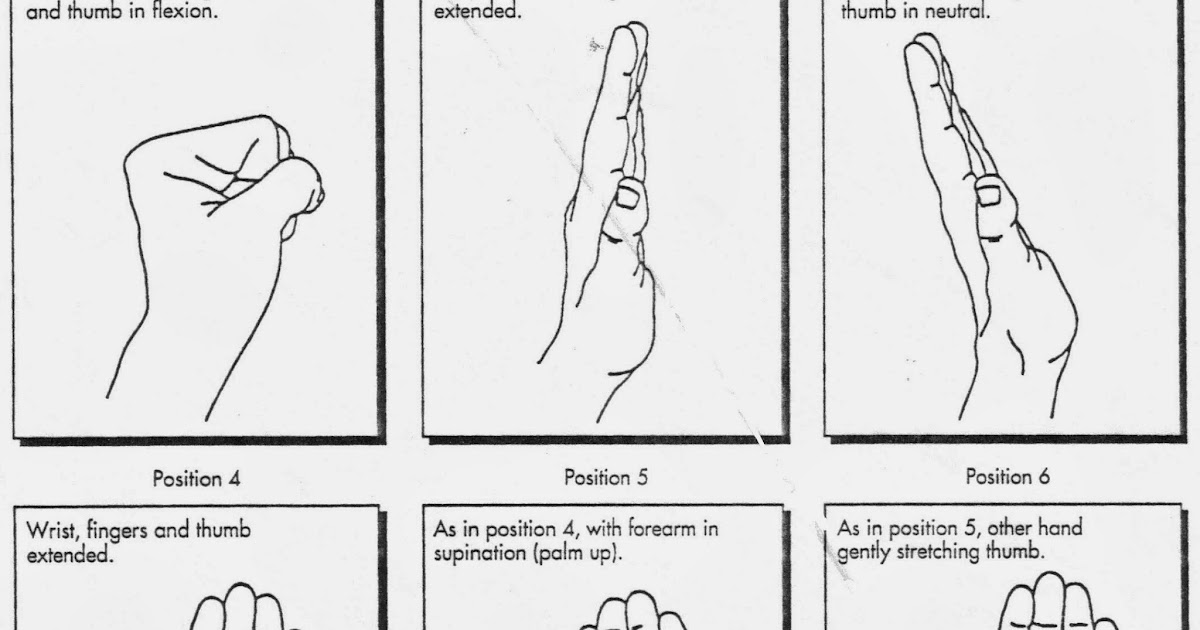 World of occupational therapy Nerve and Tendon Gliding Exercise