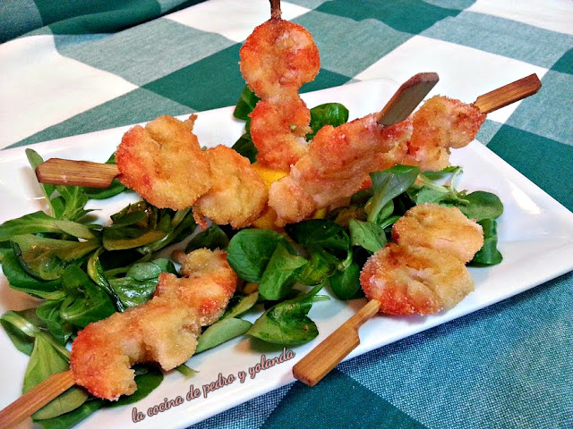 Pinchos De Gambas Empanadas Al Horno
