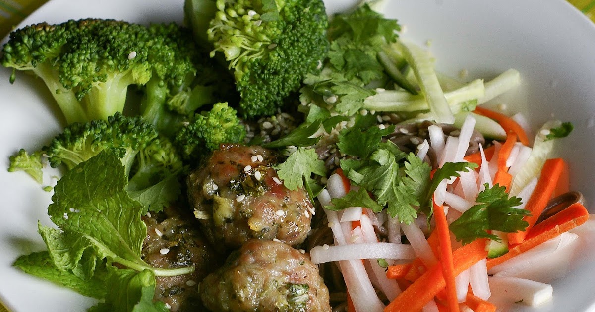 The Yum Yum Factor Vietnamese Meatballs with Pickled Veggies