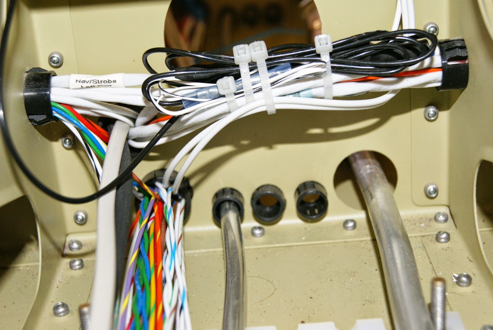 DOG Aviation John's RV12 Blog Shielded Cable Grounding Completed