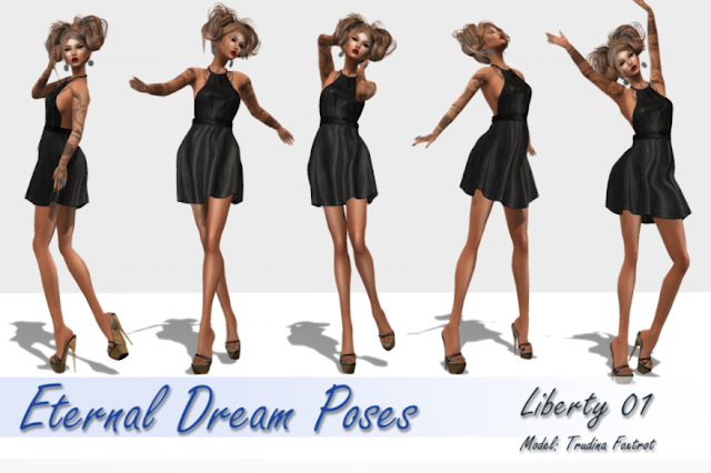Eternal Dream Poses Liberty Pose set 01 Second Life Fashion Review featuring designers such as Slink, Rebellion, Dulce Secrets, .:Soul:., Flippant, HelaMiyo, Eternal Dream Poses.