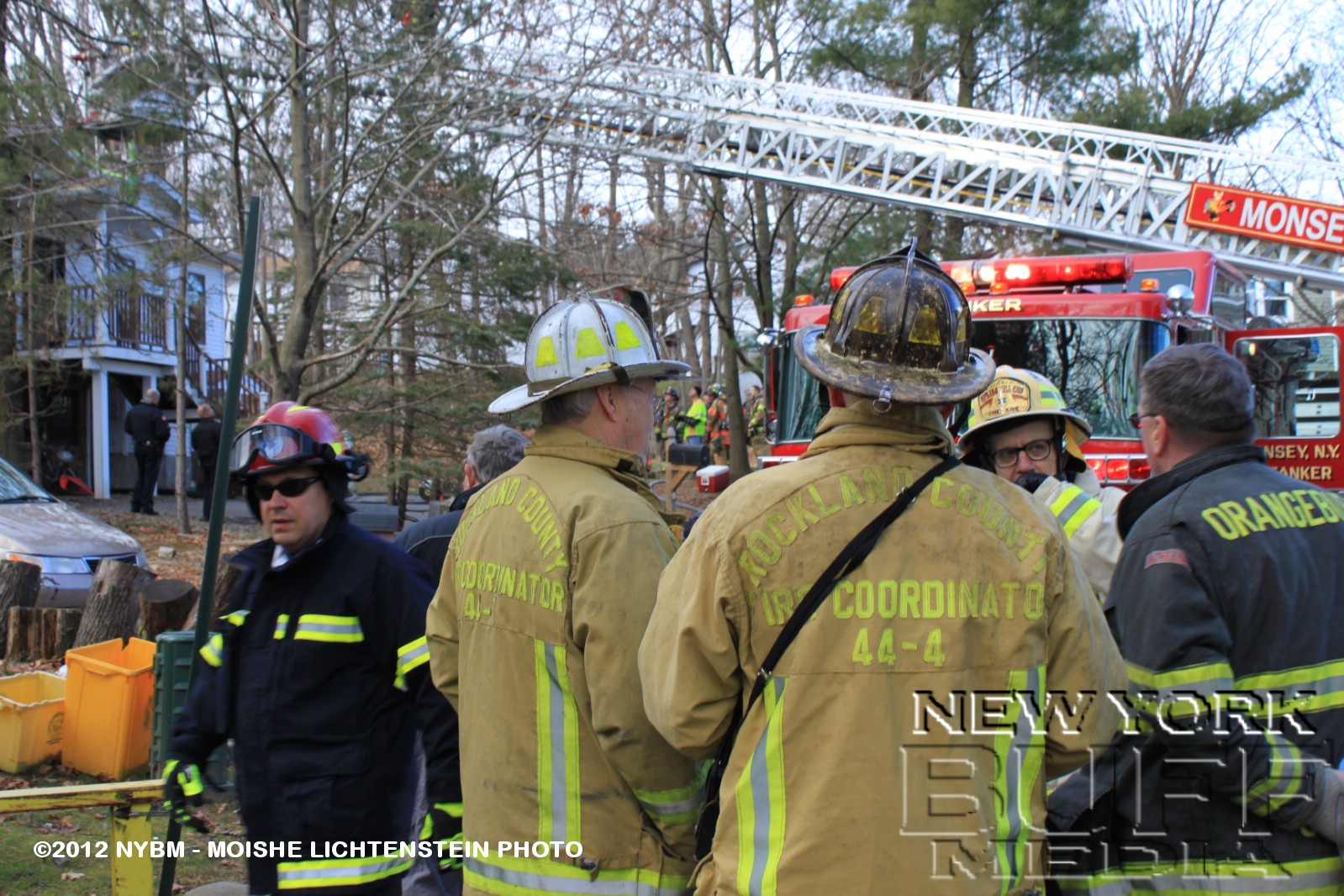 New York Buff Media House Fire In Monsey Injures Firefighter
