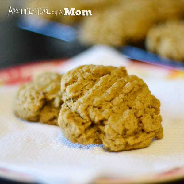 Architecture of a Mom Banana Peanut Butter Cookies for Toddlers