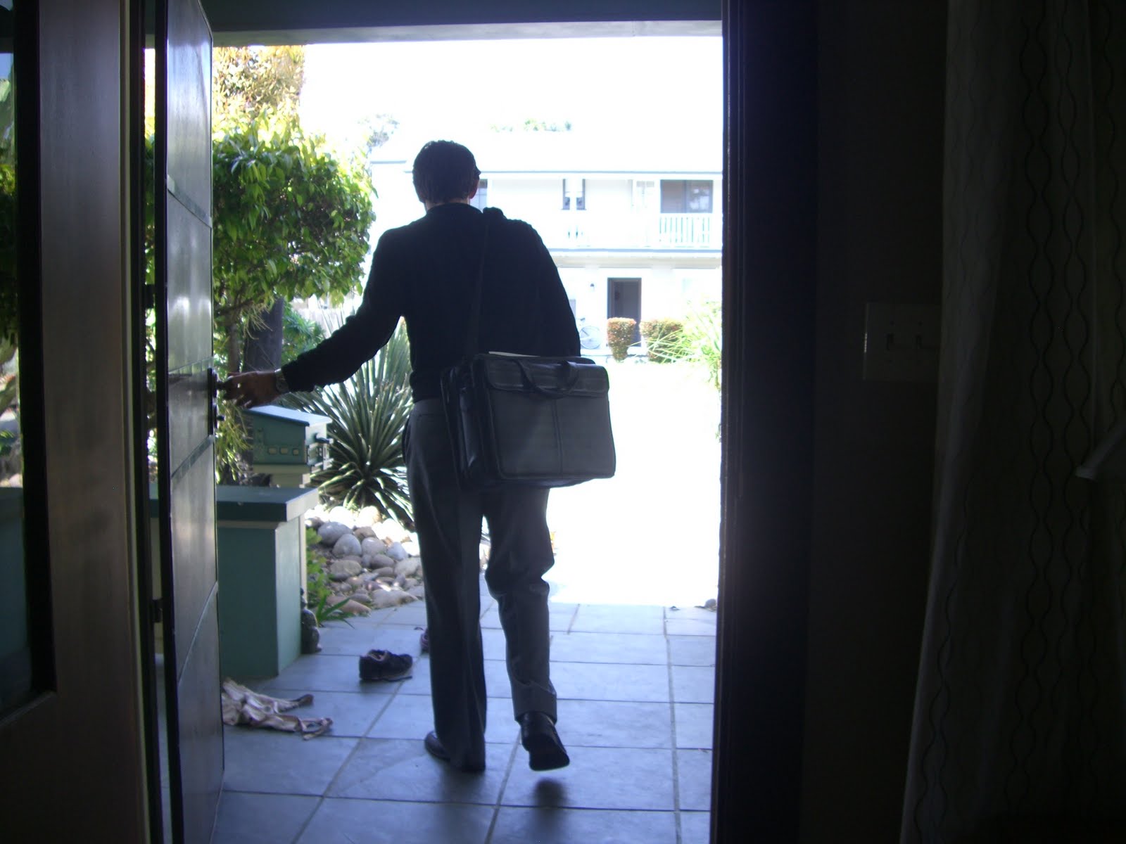 My Art Of Photography Dad Leaving For Work
