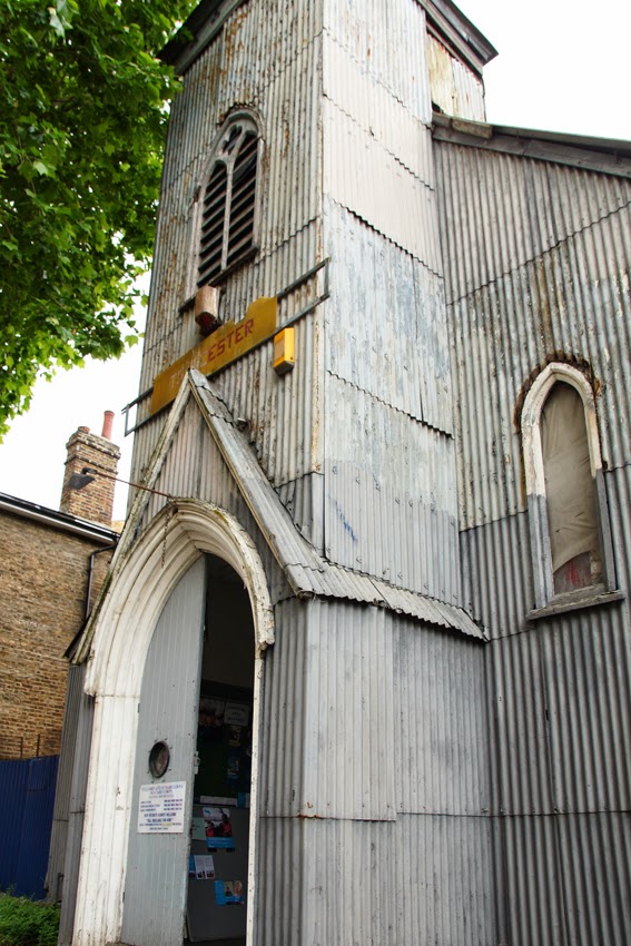 Caroline's Miscellany Tin tabernacle, battleship