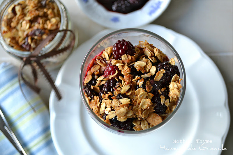 Homemade Granola Mother Thyme