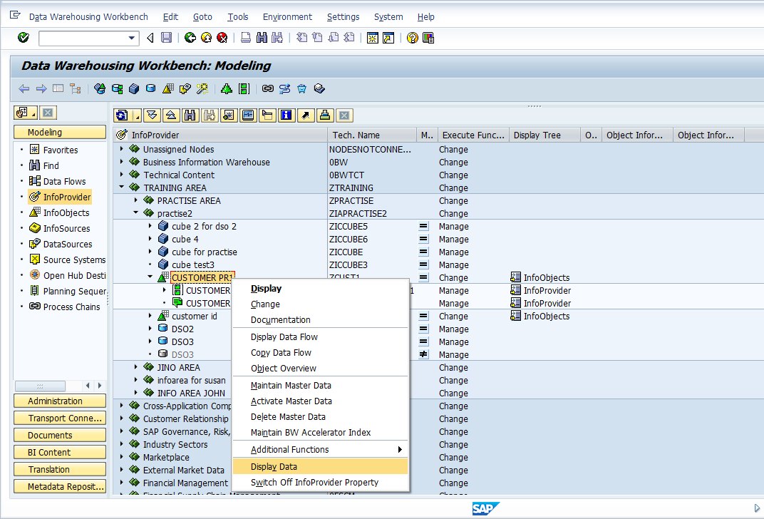 Loading Masterdata Text from flat file SAP BI, SAP BW, SAP Analytics