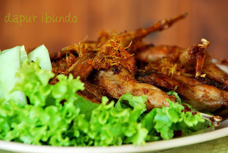 Dapur Ibundo Puyuh Goreng Berempah