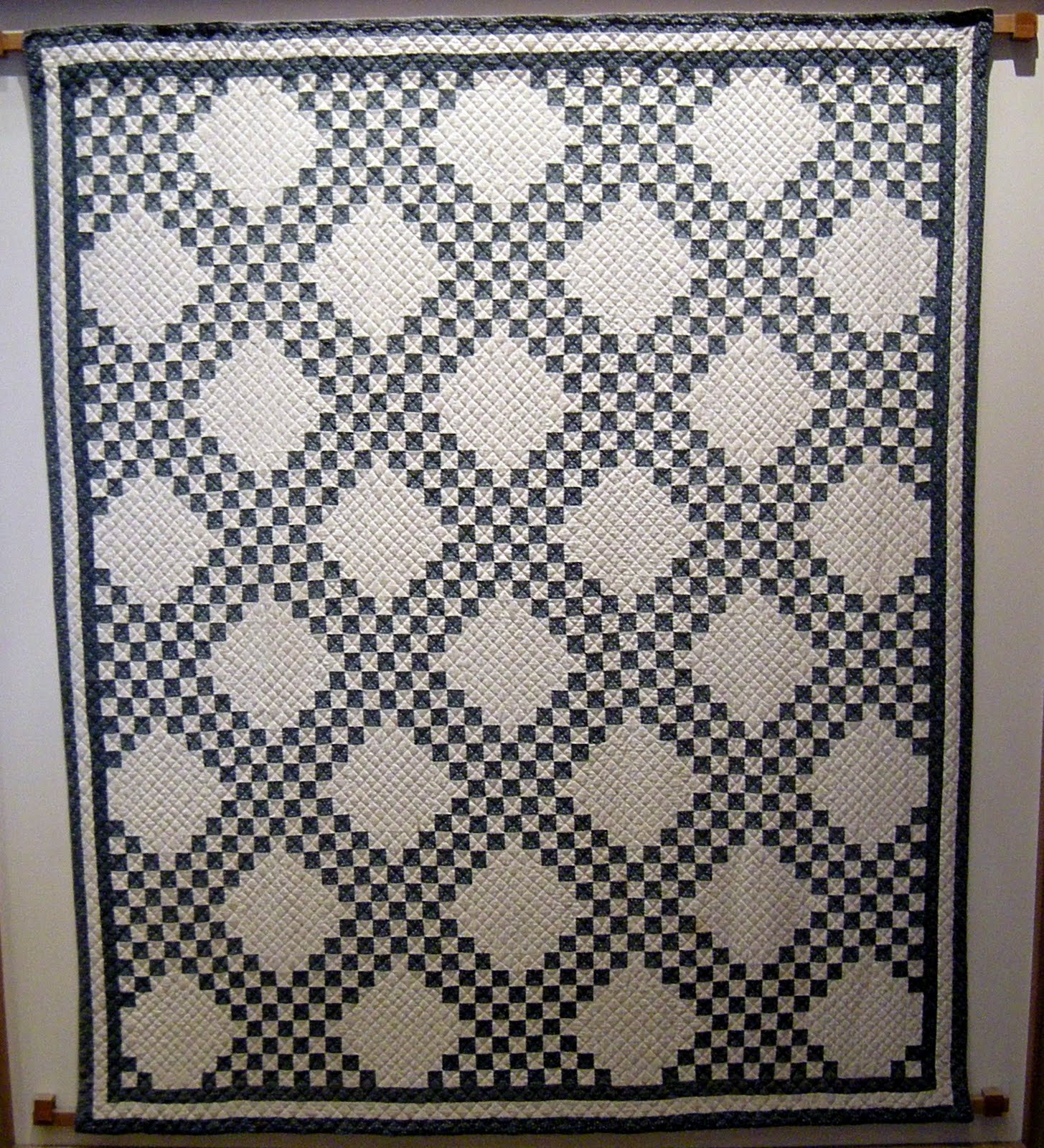 The Mathematical Tourist: Block Patterns in Blue and White