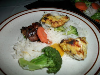 The dinner for two provides adequate servings even for a big appetite
