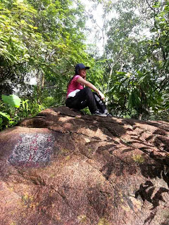 Sitting on a Rock