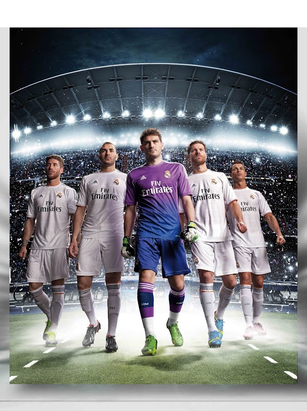 Oficial. Camiseta Adidas del Real Madrid 2013/2014 Oficial. Camiseta Adidas del Real Madrid 2013/2014
