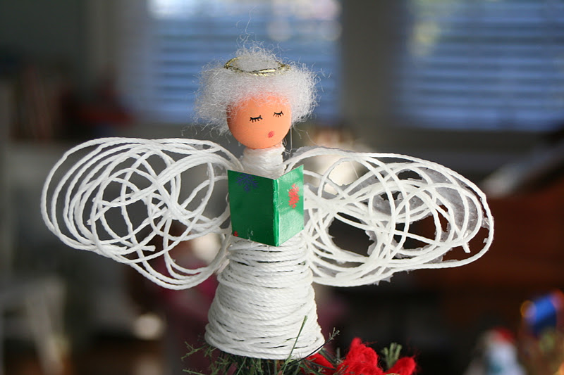 Little Page Turners String & Glue Angel