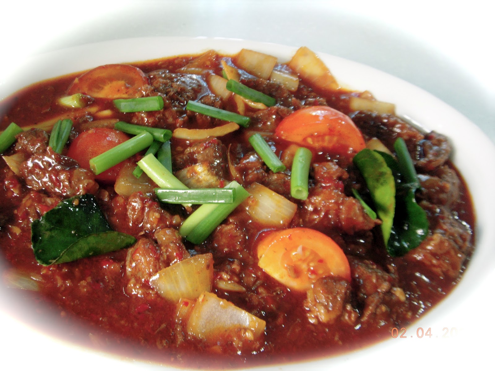 ICookUMakan: Stir Fry Red Beef (Daging masak merah)