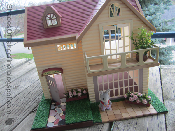 vintage calico critters house